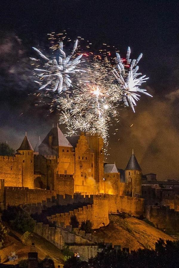 Bel Appartement Avec Cour Au Coeur De La Bastide Carcassone Kültér fotó