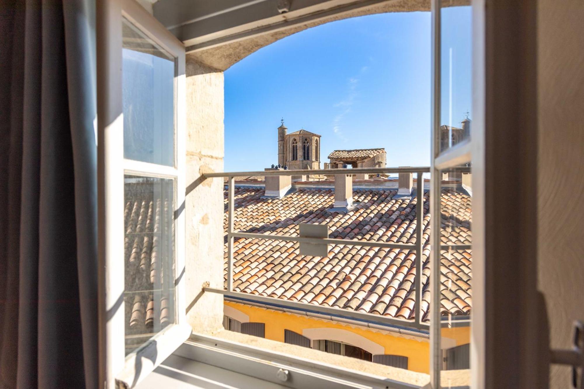 Bel Appartement Avec Cour Au Coeur De La Bastide Carcassone Kültér fotó